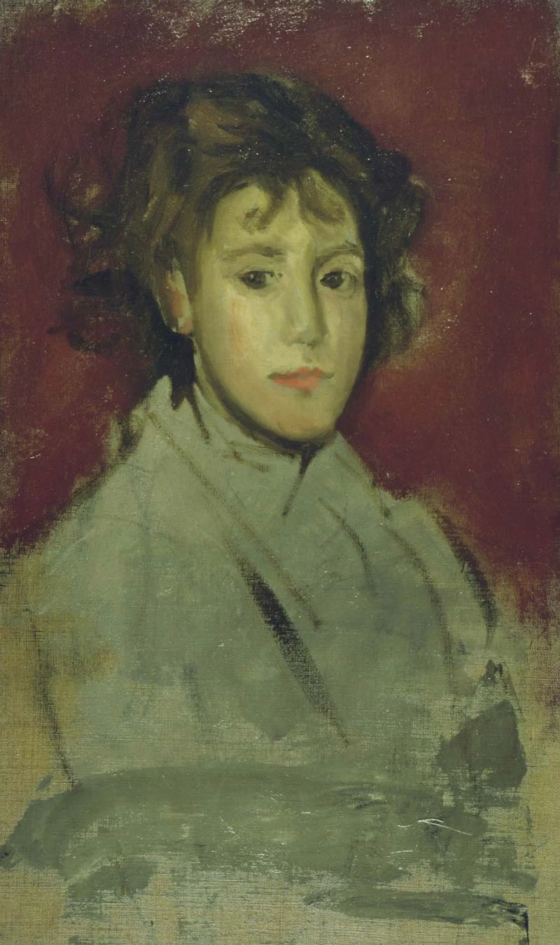 Ames McNeill Whistler - La piccola Lizzie Willis, Lizzie Willis, The Hunterian, University of Glasgow